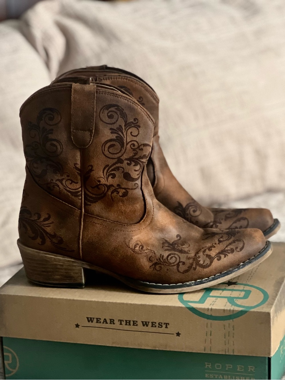 Western Ankle Boots